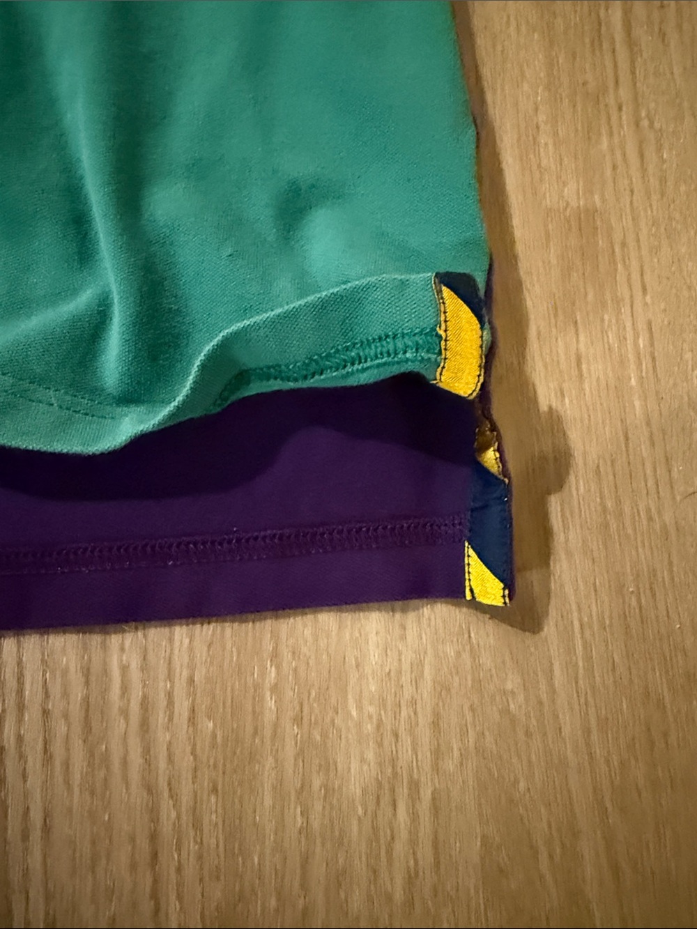 Rugby Ralph Lauren Green Short-Sleeve Polo with Yellow Crest - Picture 11 of 12
